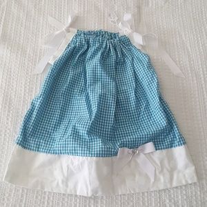 12-18 month, plaid, halter summer dress, NWT